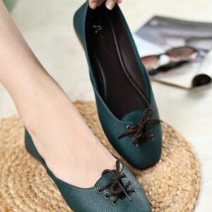 Elegant Bow Detail Ballet Flats